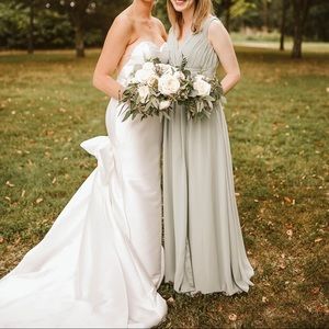 Revelry Sage Kiera Chiffon Dress - Sz 6R